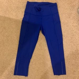 Lululemon Fast and Free High-Rise Crop 19